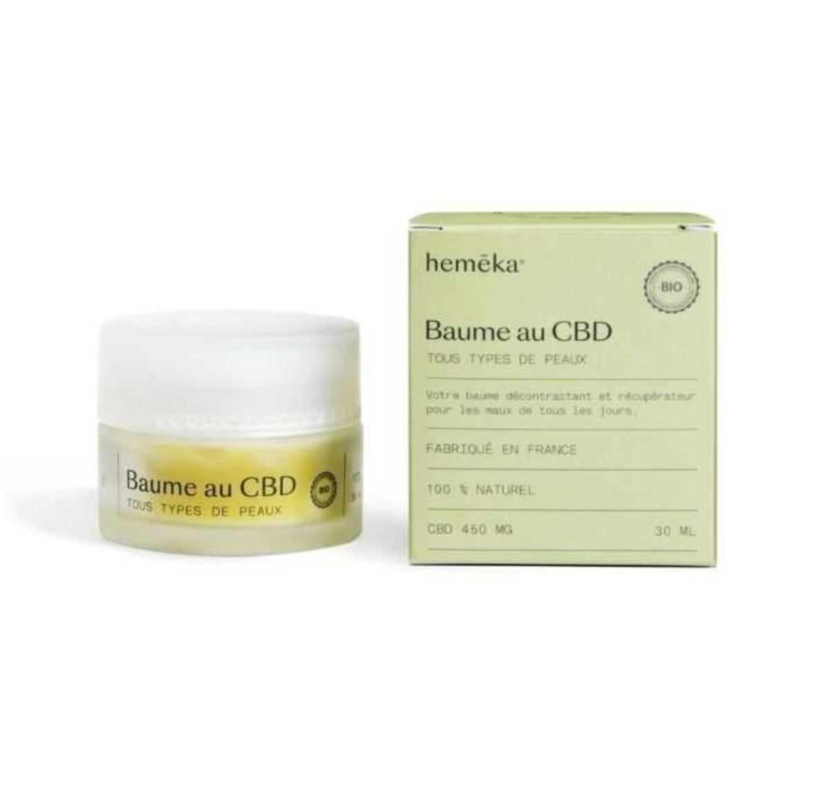 Baume au CBD et Arnica – Hemeka