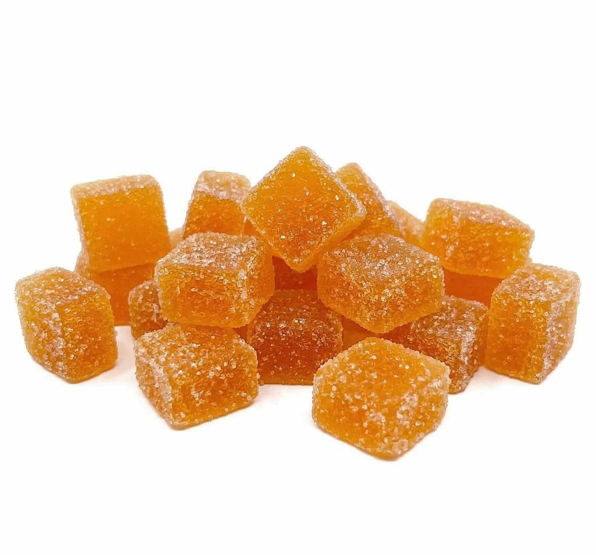 Gummies THC & CBD – 30mg 1:1 – Peach Mango – VRAC