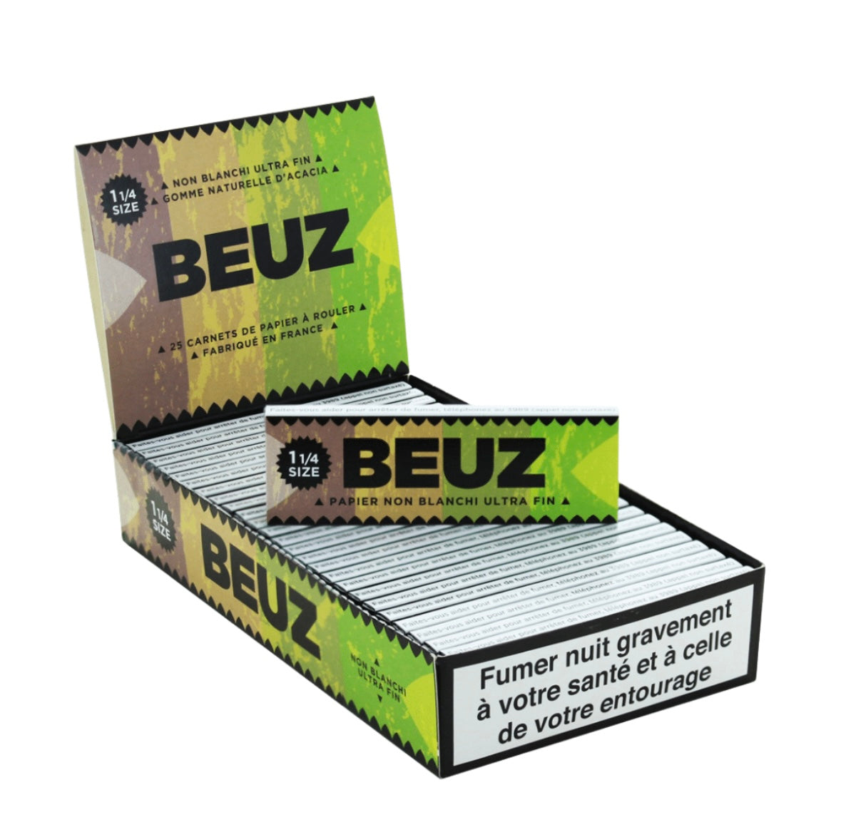 Feuilles 1/4 – Brown x24 – Beuz ®