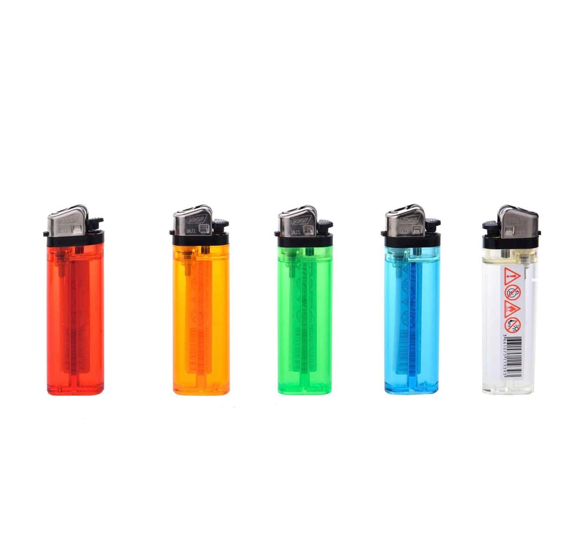 Briquet à pierre transparent x50 – Prof ®